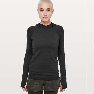 Lululemon Rest Less Hooded Pullover Black 2